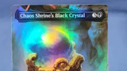 Chaos Shrine's Black Crystal (Borderless) NM FINAL FANTASY Foil MTG 🔮 - Image 2