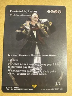 Emet-Selch, Ascian - K'rrik, Son of Yawgmoth (Showcase) Final Fantasy:... - Image 1