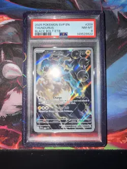 Thundurus Pokemon Svp En-Sv Black Star Promo 209 NM PSA 9 - Image 1