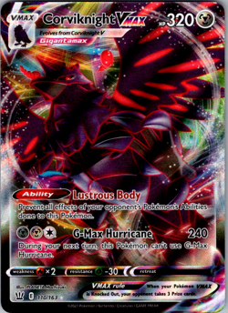 Corviknight VMAX 110/163 Battle Styles Rare Holo Pokemon TCG NM - Image 1