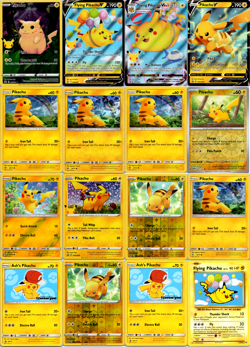 Flying Pikachu VMAX 7/25 Celebrations Ultra Rare Holo Pokemon TCG NM x16 - Image 1