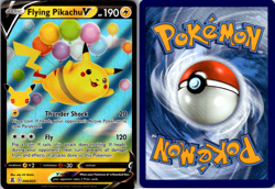 Flying Pikachu VMAX 7/25 Celebrations Ultra Rare Holo Pokemon TCG NM x16 - Image 5