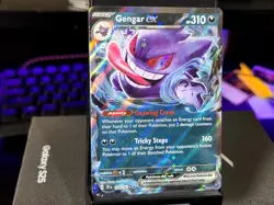 GENGAR EX DOUBLE RARE 104/162 TEMPORAL FORCES POKEMON NM - Image 1