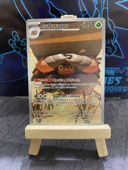 Carte Pokemon Crabaraque 186/182 EV10 Rivalites Destinees DRI Fr - Image 1