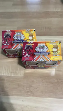 Pokemon TCG Sun & Moon Trainer Kit Lycanroc & Alolan Raichu SEALED Lot of 2 - Image 3