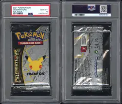 PSA 10 - GRADED PACK CELEBRATIONS 25TH ANNIVERSARY 2021 POKEMON ENGLISH - Image 3