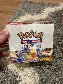 Pokemon TCG Surging Sparks Booster Box 36 Booster Packs Factory Sealed Us Seller - Image 1