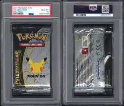 PSA 10 - GRADED PACK CELEBRATIONS 25TH ANNIVERSARY 2021 POKEMON ENGLISH - Image 3