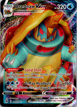Drednaw VMAX 15/73 Champion's Path Ultra Rare Holo Pokemon TCG NM - Image 1