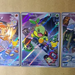 Pokemon TCG First Partner Illustration Collection Sinnoh Starters Pack Fresh - Image 3