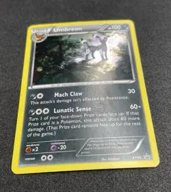 Umbreon - XY96 - Pokemon XY **MP** Black Star Promo Holo Rare 2016 Swirl - Image 4