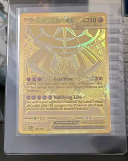 Pokemon Perfect Order Mega Zygarde Ex 124/088 Mega Hyper Rare Gem Mint Condition - Image 1
