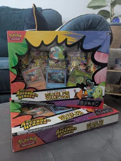 Pokemon TCG Ascended Heroes First Partner Deluxe Pin Collection BRAND NEW x 2 - Image 1