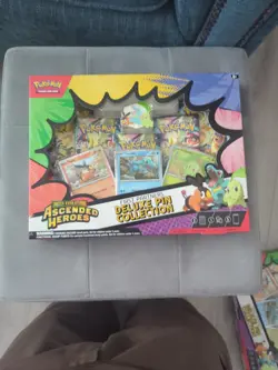 Pokemon TCG Ascended Heroes First Partner Deluxe Pin Collection BRAND NEW x 2 - Image 2