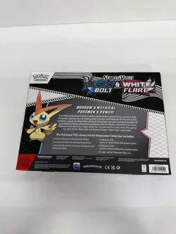 Pokemon TCG Victini Illustration Collection Black Bolt White Flare Sealed Box - Image 2