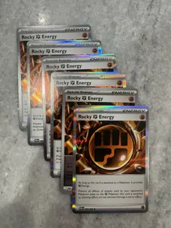 Rocky Fighting Energy Non-Holo Card 087/088 Pokemon Perfect Order Six Available - Image 1
