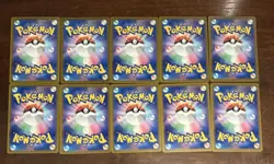Pokemon Tcg Ex and Mega Lot of 10 Pack Fresh Japanese Cards - Image 2