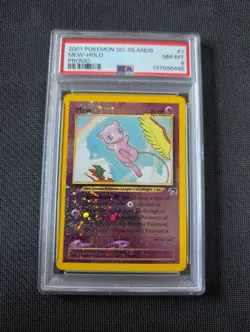 Mew 1 PSA 8 Southern Islands Graded Pokemon Card - Image 1