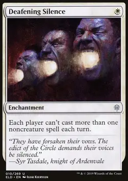 Deafening Silence - Throne of Eldraine | MTG Card - Image 3