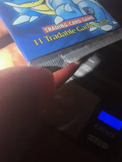 21.00g Pokemon Potential Shadowless Base Blastoise Booster Pack | Short Crimp - Image 4