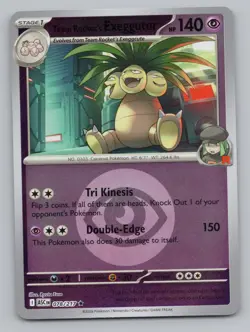 TEAM ROCKET'S EXEGGUTOR 078/217 ASCENDED HEROES POKEMON REVERSE HOLO NM - Image 1