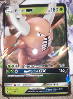 Pokemon - Pinsir GX Hidden fates destino sfiggente Full Art Holo 6/68 ENG - Image 1