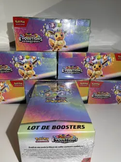 Display Bundle Evolution Prismatique EV8.5 Pokemon Neuf Scelle FR - Image 5