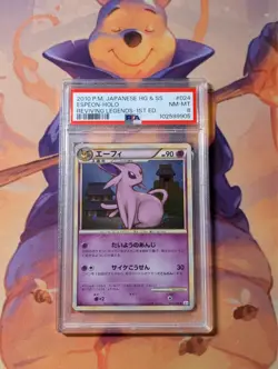 PSA 8 Espeon Holo 1st Edition 024/080 L2 Reviving Legends Pokemon Japanese Card - Image 1
