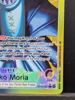 One Piece TCG OP14-080 Gecko Moria Leader Alt Art AA Card Game CCG English - Image 4