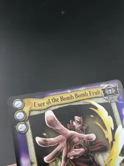 One Piece Passage 2006 CCG Mr. 5 User Bomb Bomb Fruit Rare Holo Foil CH068 MP - Image 3