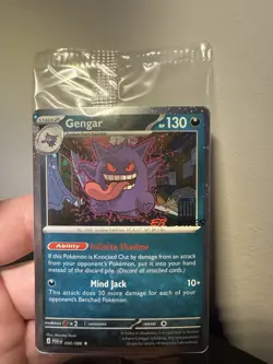 Gengar #050/088 - EB Games Promo - SEALED Pokemon TCG Promo Card - Image 1