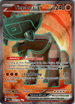 Ting-Lu EX 243/193 Paldea Evolved Full Art Ultra Double Rare Holo Pokemon TCG NM - Image 1