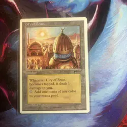City of Brass, Chronicles, Magic the Gathering (MTG) excellent condition NM - Image 1