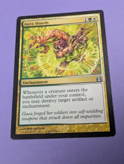 MTG Magic: Commander 2011: Aura Shards #182/318 Uncommon - NM - Image 1