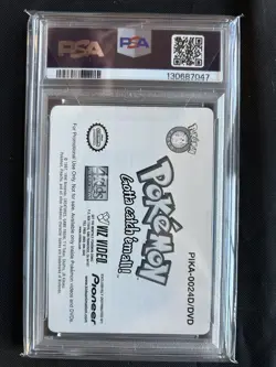 2000 Pokemon Pioneer Charizard Into The Arena Lenticular #24 - PSA 8 - Image 2