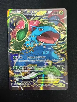 Venusaur EX - XY123 - Full Art - Holo XY Black Star Promos (NM) Pokemon - Image 1