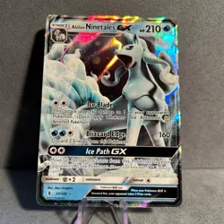 Alolan Ninetales GX 22/145 Holofoil Guardians Rising Pokemon NM - Image 1
