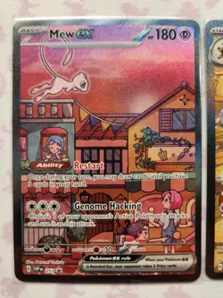 Pokemon 151 Scarlet & Violet Mew Ex Promo And Alakazam Ex SIR Nm/M - Image 2