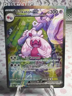 Pokemon TCG Tinkaton EX 262/193 Scarlet & Violet Paldea Evolved - Image 1