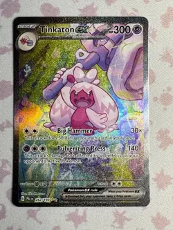 Pokemon TCG Tinkaton EX 262/193 Scarlet & Violet Paldea Evolved - Image 3