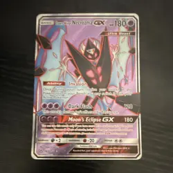 Pokemon TCG Dawn Wings Necrozma GX Ultra Prism Full Art Holo 143/156 180 HP - Image 1
