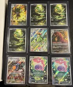 Pokemon Black Bolt Lot of 35 Illustration Rares Pokemon TCG Scarlet & Violet - Image 1