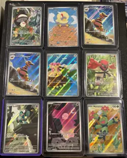 Pokemon Black Bolt Lot of 35 Illustration Rares Pokemon TCG Scarlet & Violet - Image 2