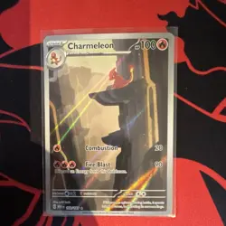 Pokemon TCG Charmeleon 169/165 Scarlet & Violet 151 Rare Holo Stage 1 English - Image 1