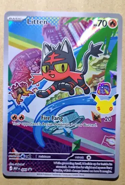 Pokemon First Partner Illustration Collection | Gen 7 Starters | NM 2nd SET FS - Image 4