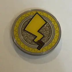 Pokemon Pikachu Metal Coin XY Premium Trainer Collection 2017 TCG - Image 2
