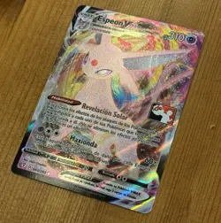 Espeon VMAX 65/203, NM Holo, Prize Pack Series 1 & 2, Stamped, Pokemon TCG - Image 2