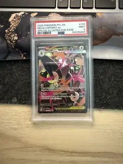 Pokemon Mega Lopunny EX Phantasmal Flames 128/094 Holo Illustration Rare PSA - Image 1