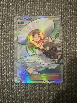 Trainer Lillie + Mega Mewtwo EX Pokemon Cards Bundle - Image 4