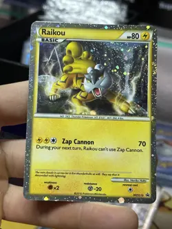 Raikou HGSS19 Black Star Promo 2010 Holo Rare Pokemon Card TCG - Image 3